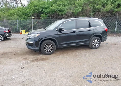2019 Honda Pilot Ex-L z USA, uszkodzony, nr VIN 5FNYF6H5XKB011208